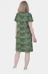 Платье женское, из хлопка, большие размеры