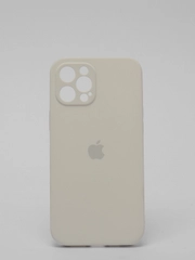 Силиконовый чехол iPhone 12 Pro Max, Silicone Case, с закрытым низом и защитой камеры