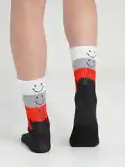 Черный носки высокие из хлопка, унисекс