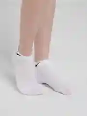 Носки женские, хлопок, белые
