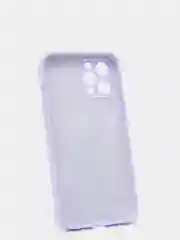 Лавандовый силиконовый чехол iPhone 12 Pro Max, Silicone Case, с закрытым низом и защитой камеры
