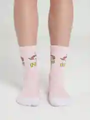 Носки с принтом "Princess"