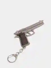 Угольный брелок для ключей "Оружие"