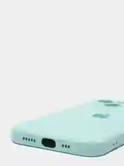 Мятный чехол на iPhone 11, 13, 12, XR, Pro, Max, Mini, бархатный