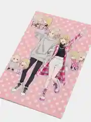 Морской открытка поздравительная Аниме, K-pop 12х18,5 см