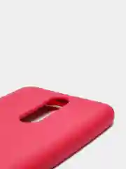 Вишнёвый чехол силиконовый Silicone Cover Case для Xiaomi Redmi K30, Poco X2