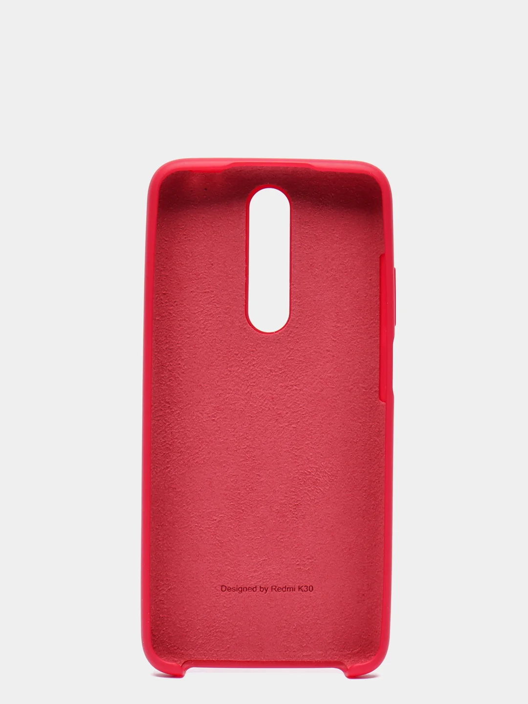 Вишнёвый чехол силиконовый Silicone Cover Case для Xiaomi Redmi K30, Poco X2