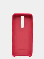 Вишнёвый чехол силиконовый Silicone Cover Case для Xiaomi Redmi K30, Poco X2