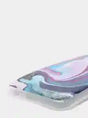 Индиго чехол Samsung Galaxy A7 2017 / SM-A720, Галакси А7 2017, силиконовый с мраморным рисунком