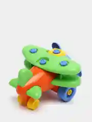 Оранжевый игрушка Самолет (23 предмета, отвертка 1шт., шестигранник 1шт.)
