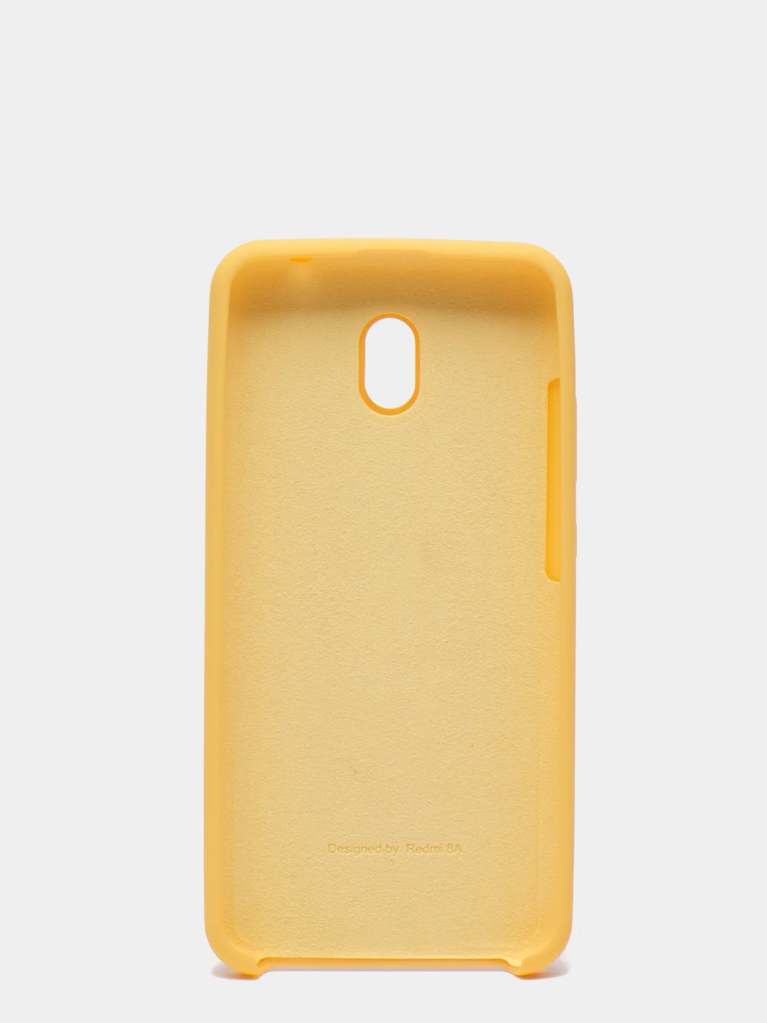 Желтый чехол силиконовый Silicone Cover Case для Xiaomi Redmi 8, 8A