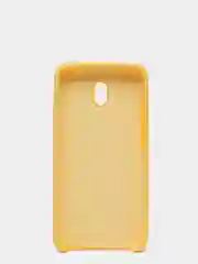 Желтый чехол силиконовый Silicone Cover Case для Xiaomi Redmi 8, 8A