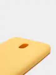Желтый чехол силиконовый Silicone Cover Case для Xiaomi Redmi 8, 8A