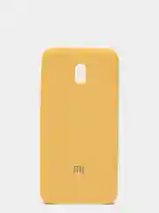 Желтый чехол силиконовый Silicone Cover Case для Xiaomi Redmi 8, 8A