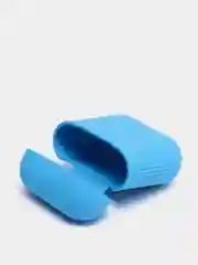 Голубой силиконовый чехол для Apple AirPods 1 и AirPods 2