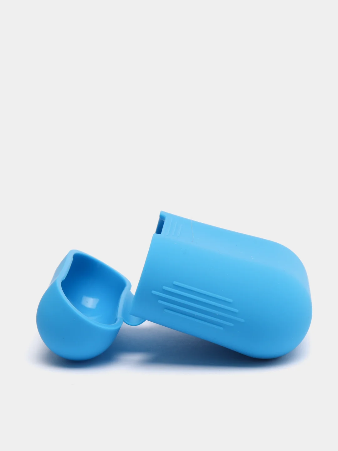 Голубой силиконовый чехол для Apple AirPods 1 и AirPods 2