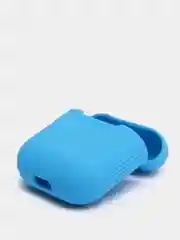 Голубой силиконовый чехол для Apple AirPods 1 и AirPods 2