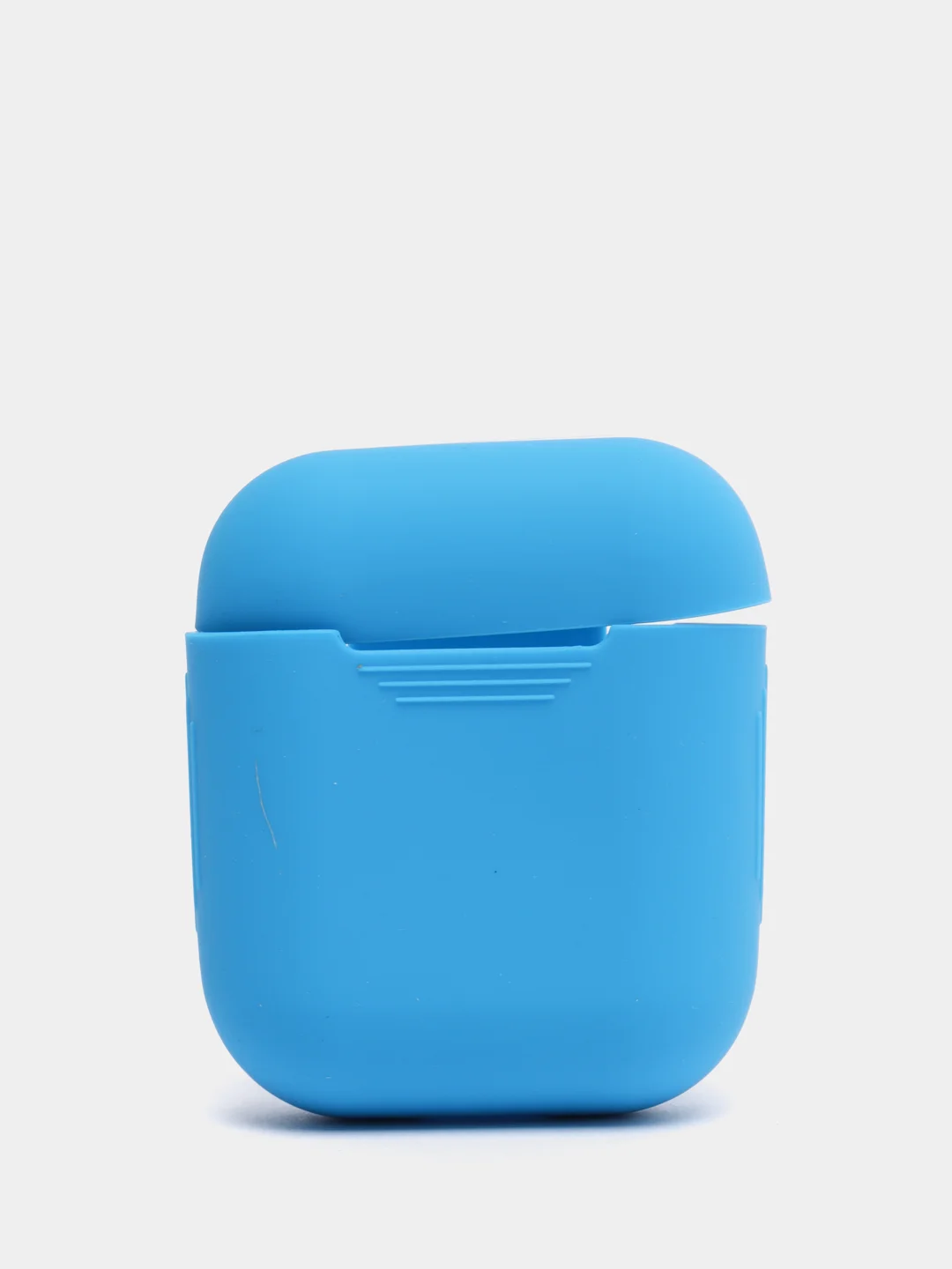 Голубой силиконовый чехол для Apple AirPods 1 и AirPods 2