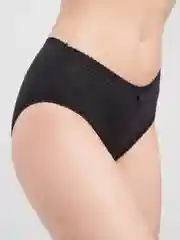 Черный женские трусы слипы Ava Secret, хлопковые