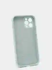 Бирюзовый силиконовый чехол iPhone 12 Pro Max, Silicone Case, с закрытым низом и защитой камеры