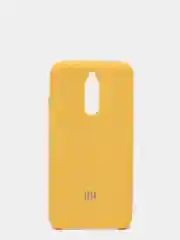 Желтый чехол силиконовый Silicone Cover Case для Xiaomi Redmi 8, 8A