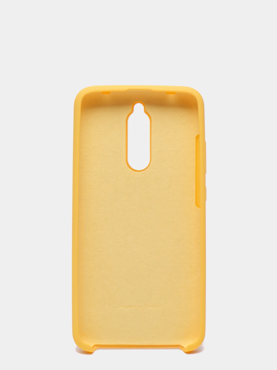 Желтый чехол силиконовый Silicone Cover Case для Xiaomi Redmi 8, 8A