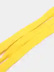 Желтый шнурки для обуви плоские