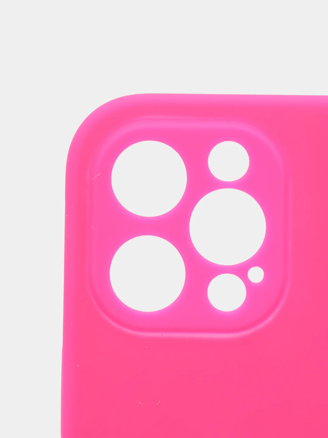 Фуксия силиконовый чехол iPhone 12 Pro Max, Silicone Case, с закрытым низом и защитой камеры