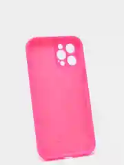 Фуксия силиконовый чехол iPhone 12 Pro Max, Silicone Case, с закрытым низом и защитой камеры