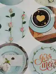 Оливковый наклейки новогодние для ежедневника, цветов и подарков на Новый год