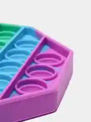 Индиго успокаиващая антистресс игрушка Pop it или вечная пупырка