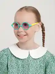 Зеленый очки солнцезащитные для девочек