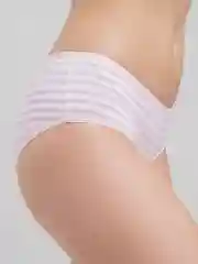 Фиолетовый женские хлопковые трусы слипы