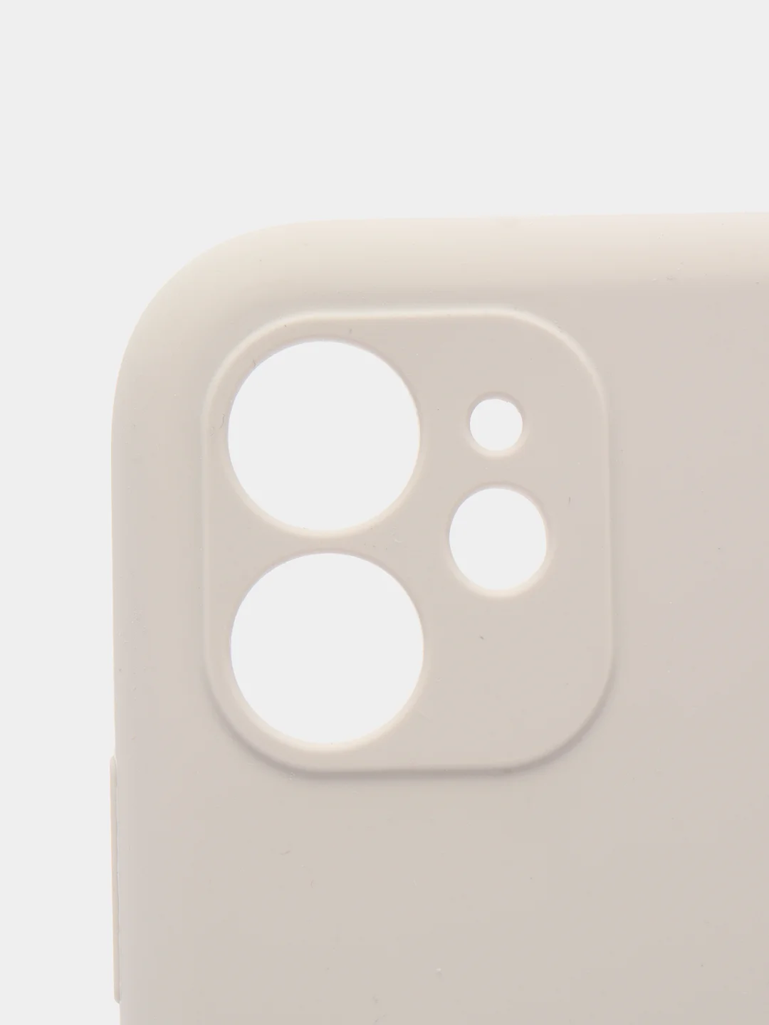 Серый металлик силиконовый чехол iPhone 11, Silicone Case, с закрытым низом и защитой камеры