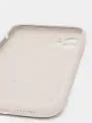 Серый металлик силиконовый чехол iPhone 11, Silicone Case, с закрытым низом и защитой камеры