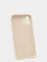 Слоновая кость силиконовый чехол iPhone 11, Silicone Case, с закрытым низом и защитой камеры
