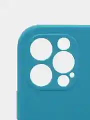 Морской силиконовый чехол iPhone 12 Pro, Silicone Case, с закрытым низом и защитой камеры
