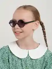 Черный очки солнцезащитные для девочек
