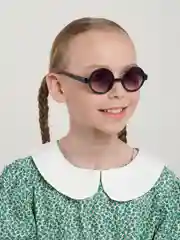 Черный очки солнцезащитные для девочек