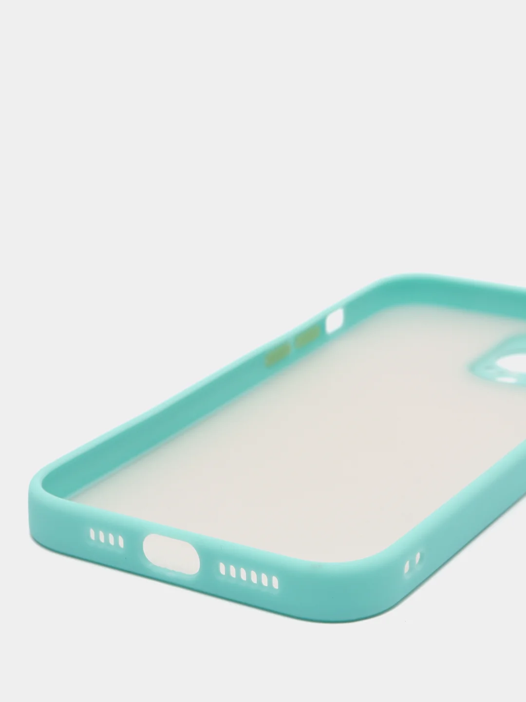 Бирюзовый чехол для Apple iPhone 13 / iPhone 13 Pro / iPhone 13 Pro Max с цветными кнопками