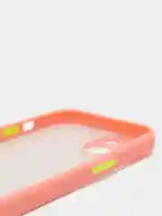 Пудровый чехол для Apple iPhone 13 / iPhone 13 Pro / iPhone 13 Pro Max с цветными кнопками