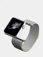 Серебряный миланский ремешок для Apple Watch 38/40, 42/44 мм