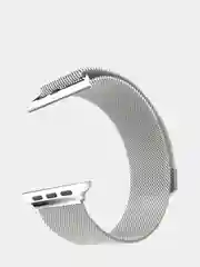 Серебряный миланский ремешок для Apple Watch 38/40, 42/44 мм