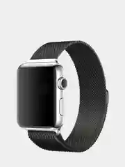 Черный миланский ремешок для Apple Watch 38/40, 42/44 мм