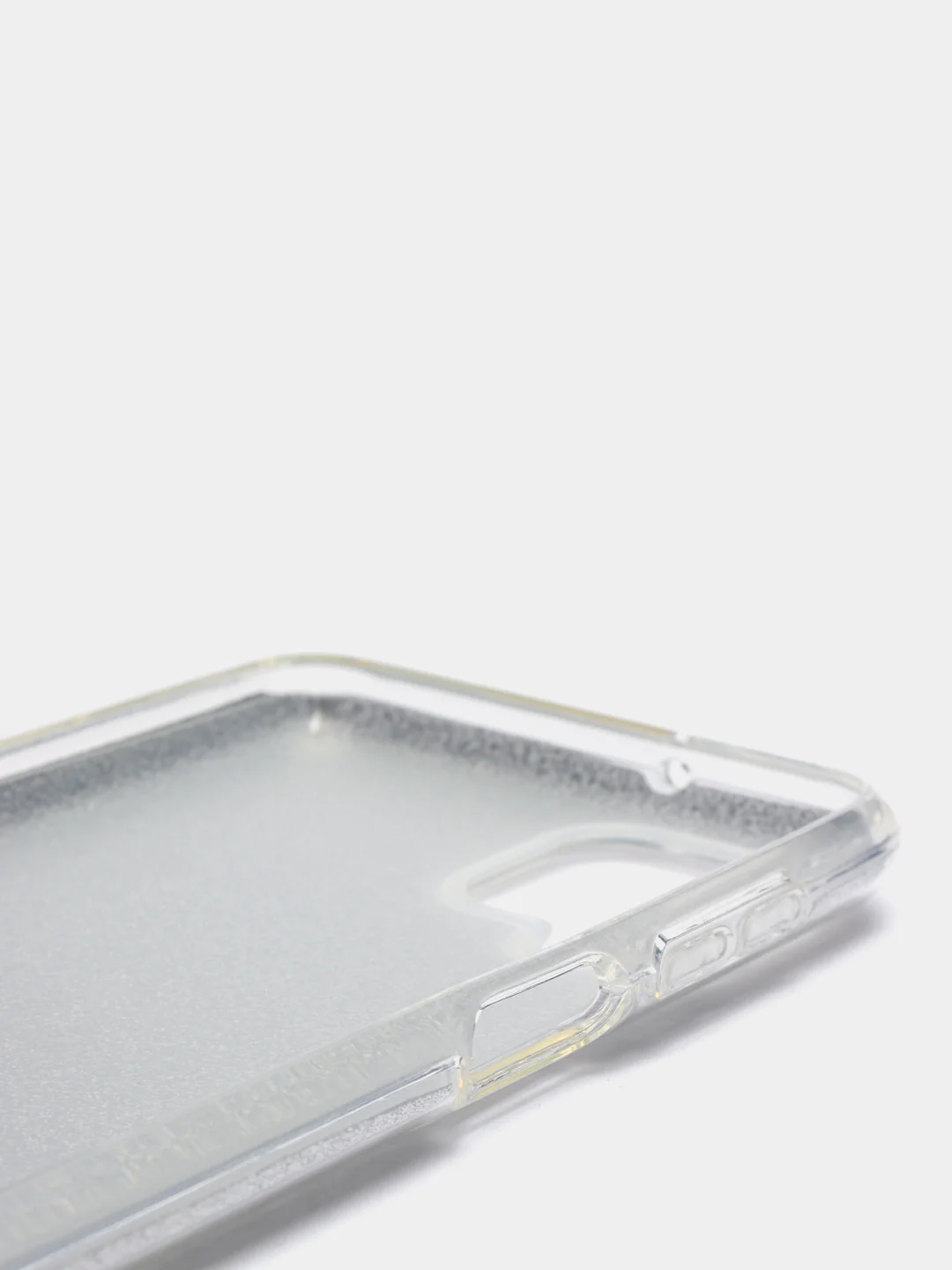 Серебряный чехол Samsung Galaxy A12 / M12, Самсунг Галакси А12 / М12 блестящий сияющий