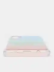 Бирюзовый чехол Samsung Galaxy A13 5G (Самсунг Галакси А13) / Galaxy A04S прозрачный с рисунком