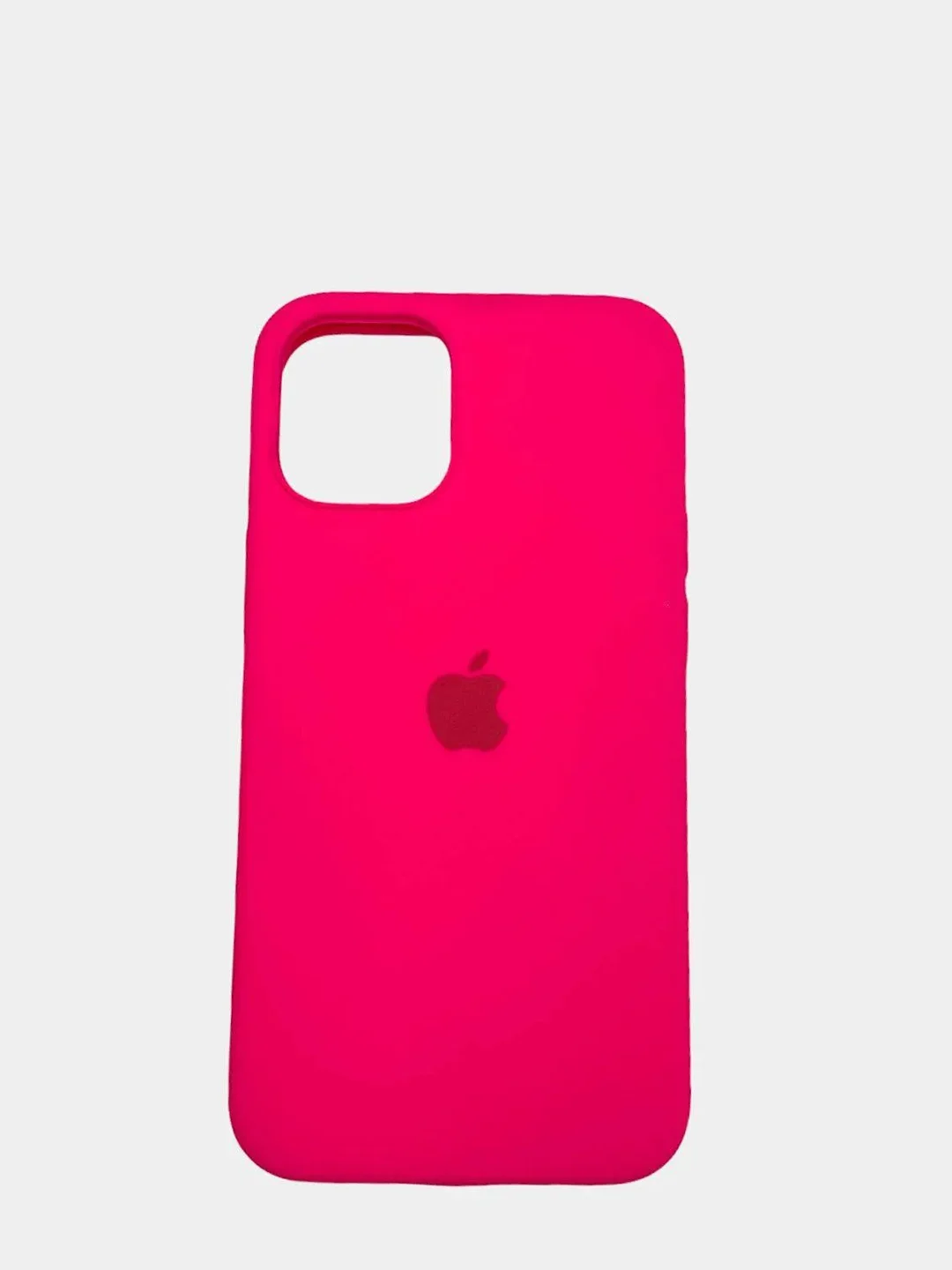 Вишнёвый чехол силиконовый с защитой камеры для iPhone 11/12/12Pro/12ProMax/13/13Pro/13ProMax