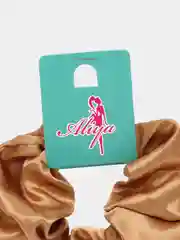 Бронзовый атласные резинки для волос