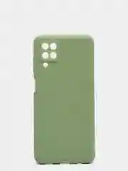 Оливковый чехол цветной матовый на Samsung Galaxy A12 / Samsung Galaxy M12
