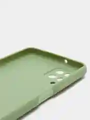 Оливковый чехол цветной матовый на Samsung Galaxy A12 / Samsung Galaxy M12